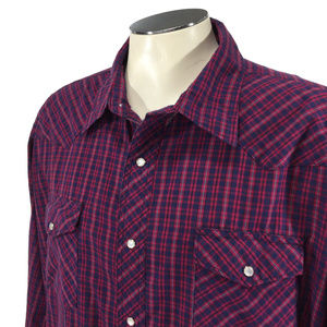 Wrangler Western Pearl Snap‎ Shirt
